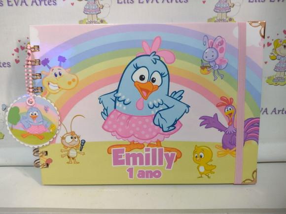 Caderno de Mensagens com Folhas Personalizadas