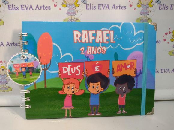 Caderno de Mensagens com Folhas Personalizadas 3palavrinhas