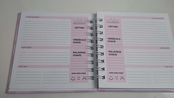 Caderno Devocional Diário Personalizado