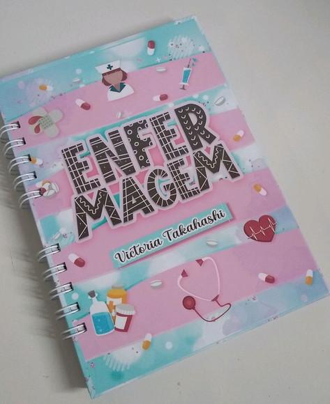 Caderno Personalizado profissões/cursos