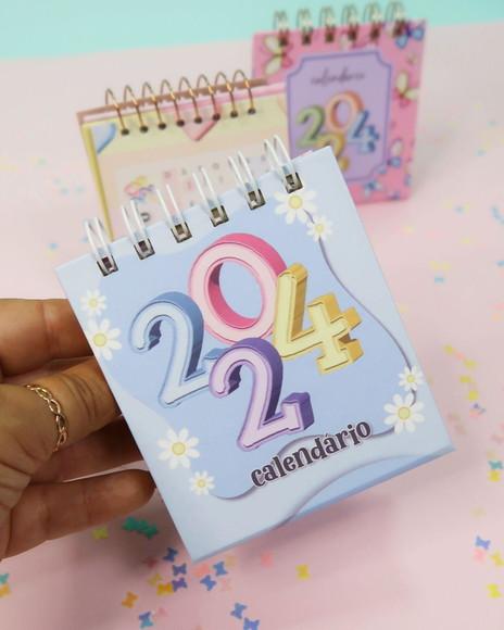 Calendário de Mesa Mini/ Calendário Uau 24