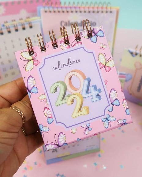 Calendário de Mesa Mini/ Calendário Uau 24