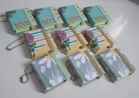 Chaveiro post-its Personalizado
