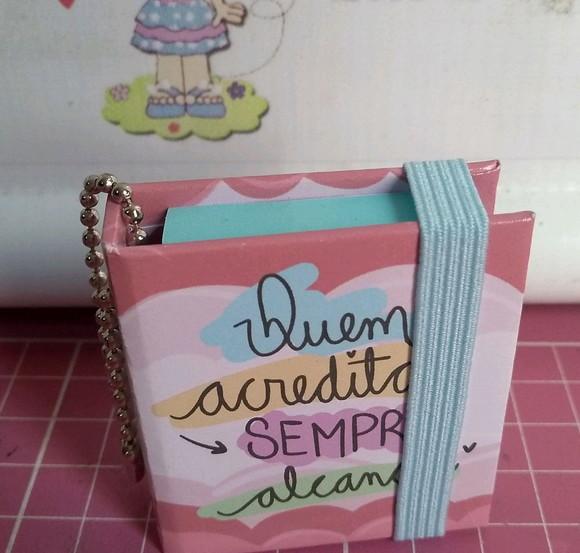 Chaveiro post-its Personalizado