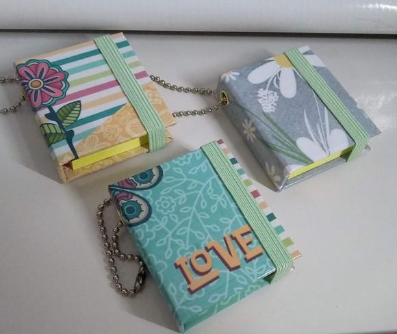 Chaveiro post-its Personalizado