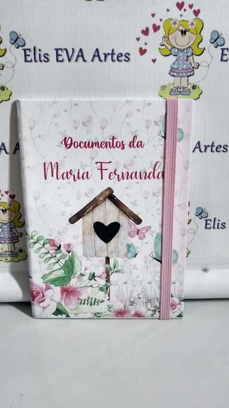 Kit Livro do Bebê c/ Caderneta de Vacinação Jardim Encantado
