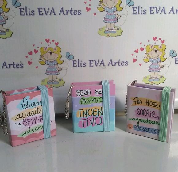 Lembrancinha Chaveiro Post-it