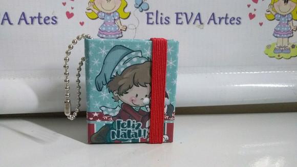 Lembrancinhas Personalizadas Chaveiro post-its Natal