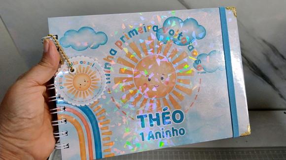 Livro de Assinatura Personalizado Primeira Volta ao Sol