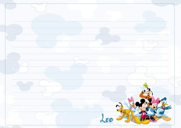 Livro de Autógrafos Personalizado Disney