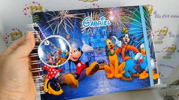 Livro de Autógrafos Personalizado Disney