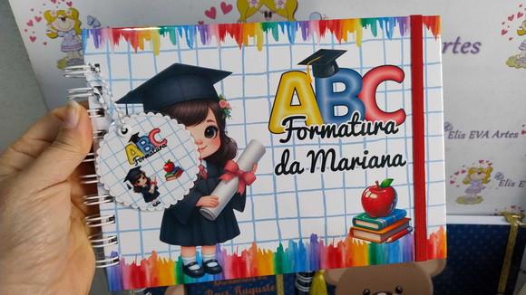 Livro de Mensagens Formatura Abc Personalizado 30 Folhas