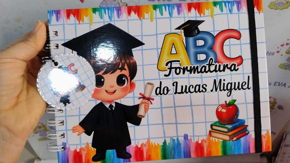 Livro de Mensagens Formatura Abc Personalizado 30 Folhas