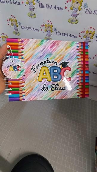 Livro de Mensagens Formatura Abc Personalizado 50 Folhas