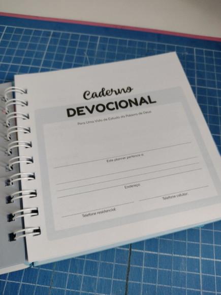 Mini Devocional Diário de Bolsa Personalizado