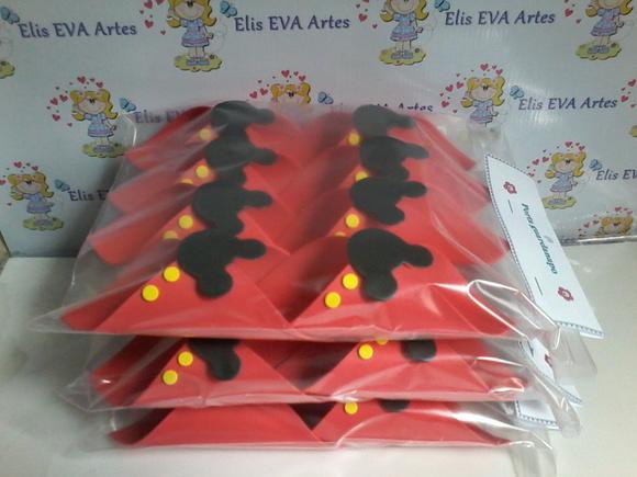 Porta guardanapo mickey kit c/20 unidades