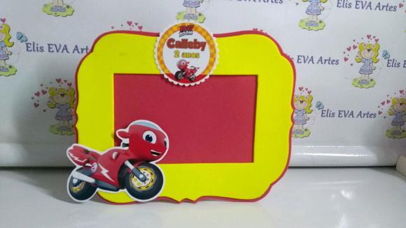 Porta retrato em EVA Ricky Zoom kit c/10 unidades