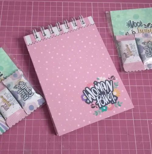 Bloco A6 kit c/5 unid personalizados