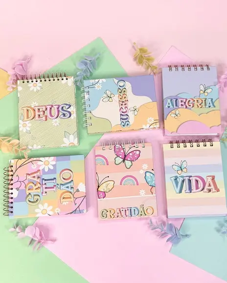Bloco Anotações Capa Dura Personalizado com Nome