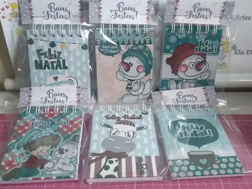 Bloco Anotações Personalizado Natal