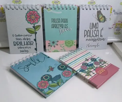 Bloco de Anotações para Presentear