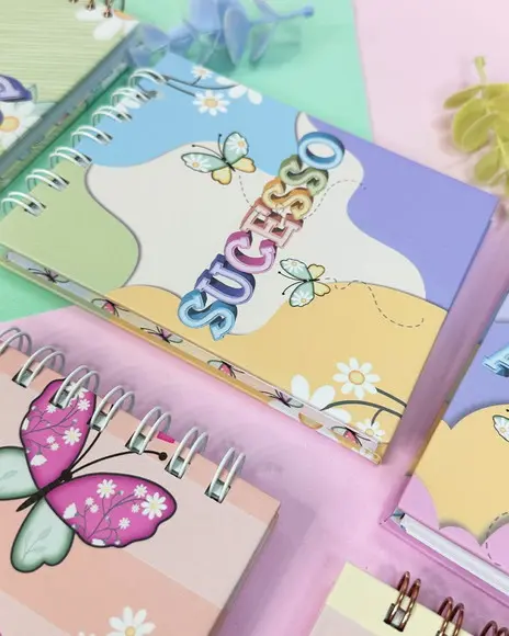 Bloco Anotações Capa Dura Personalizado com Nome