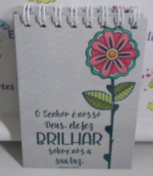Bloco de Anotações Personalizado com Nome