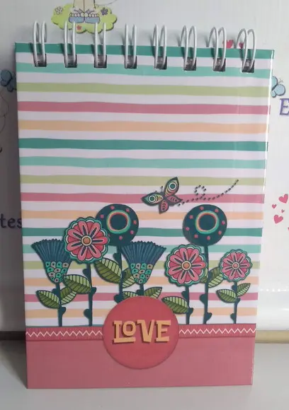 Bloco de notas A6 personalizado
