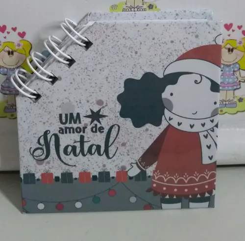 Bloquinho de natal personalizado