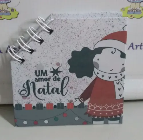 Bloquinho de natal personalizado