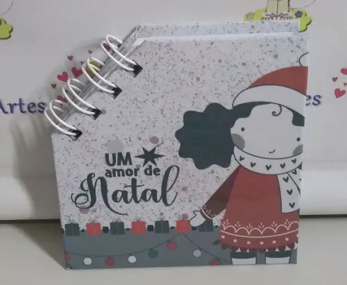 Bloquinho de natal personalizado