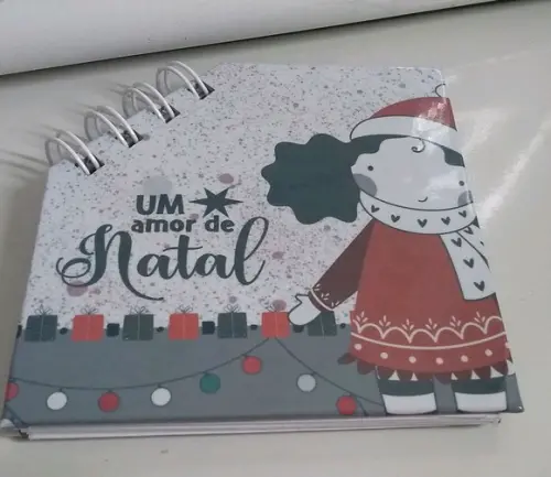 Bloquinho de natal personalizado