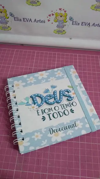 Caderno 18x18 Kit c/ 3 Unidades