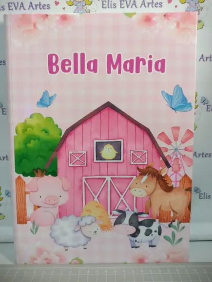 Caderno Brochura Personalizado 96fls sem Pauta Grande