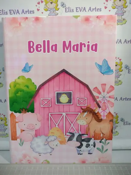 Caderno Brochura Personalizado 96fls sem Pauta Grande