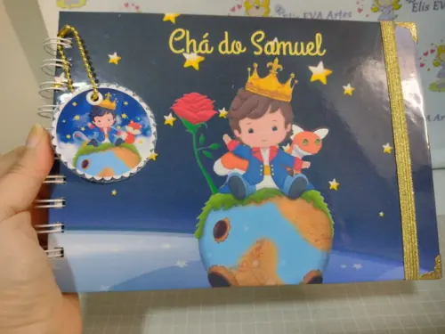 Caderno de Mensagens Pequeno Príncipe