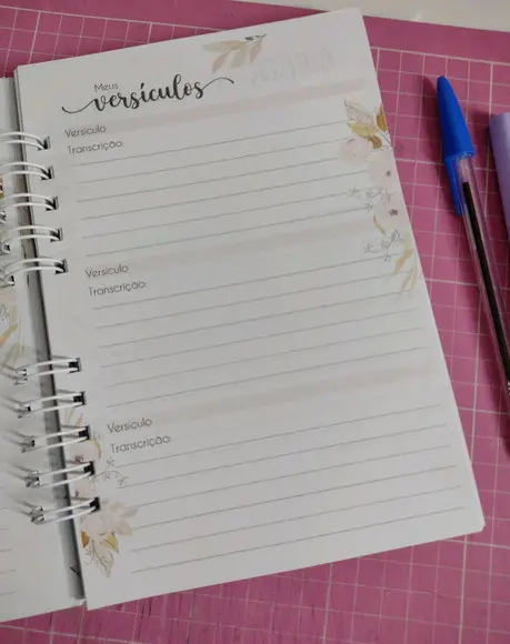 Caderno Devocional Diário 21,5x15,5