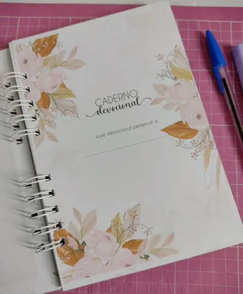 Caderno Devocional Diário 21,5x15,5