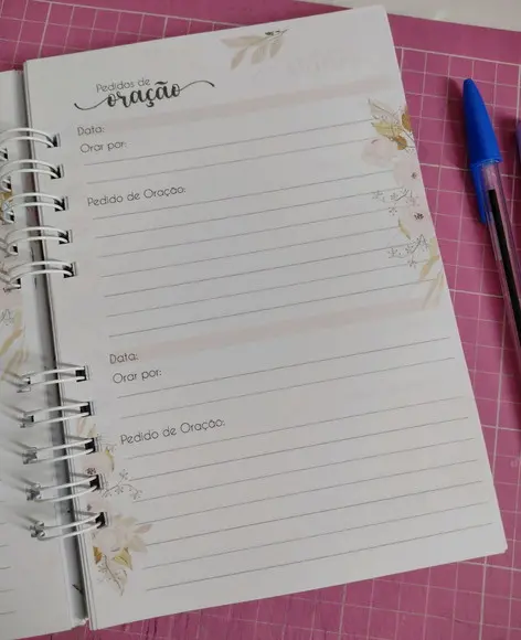 Caderno Devocional Diário 21,5x15,5
