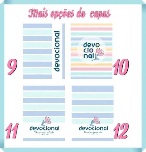 Caderno Devocional Diário Personalizado com Brinde