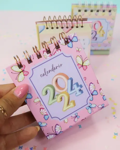 Calendário de Mesa Mini/ Calendário Uau 24