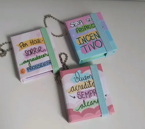 Chaveiro post-its Personalizado