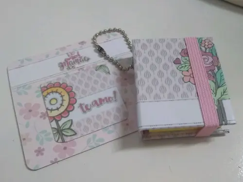 Chaveiro Postit Lembrancinha Dia das mães