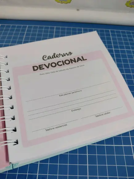 Devocional Diário de Bolsa Personalizado