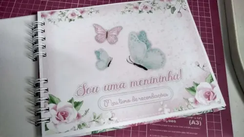 Kit Livro do Bebê c/ Caderneta de Vacinação Jardim Encantado