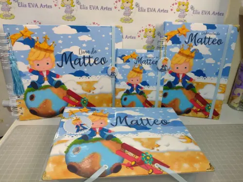 Kit Maternidade Caderneta/pasta Plástica e Porta Documentos