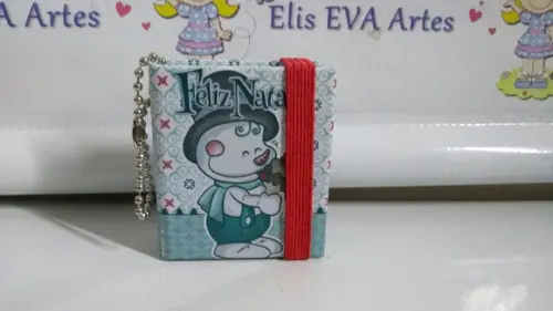 Lembrancinhas Personalizadas Chaveiro post-its Natal