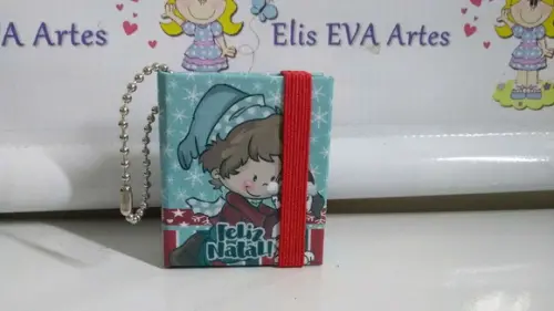 Lembrancinhas Personalizadas Chaveiro post-its Natal
