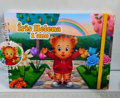 Livro de Assinatura Aniversário Infantil Personalizado
