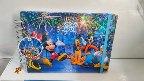 Livro de Autógrafos Personalizado Disney